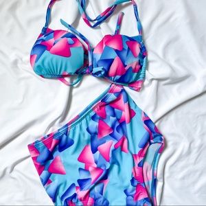 Last chance! Vintage retro handmade swimsuit